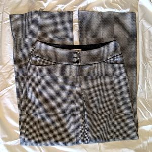 WHBM Hounds tooth Wide-Leg Pants 6